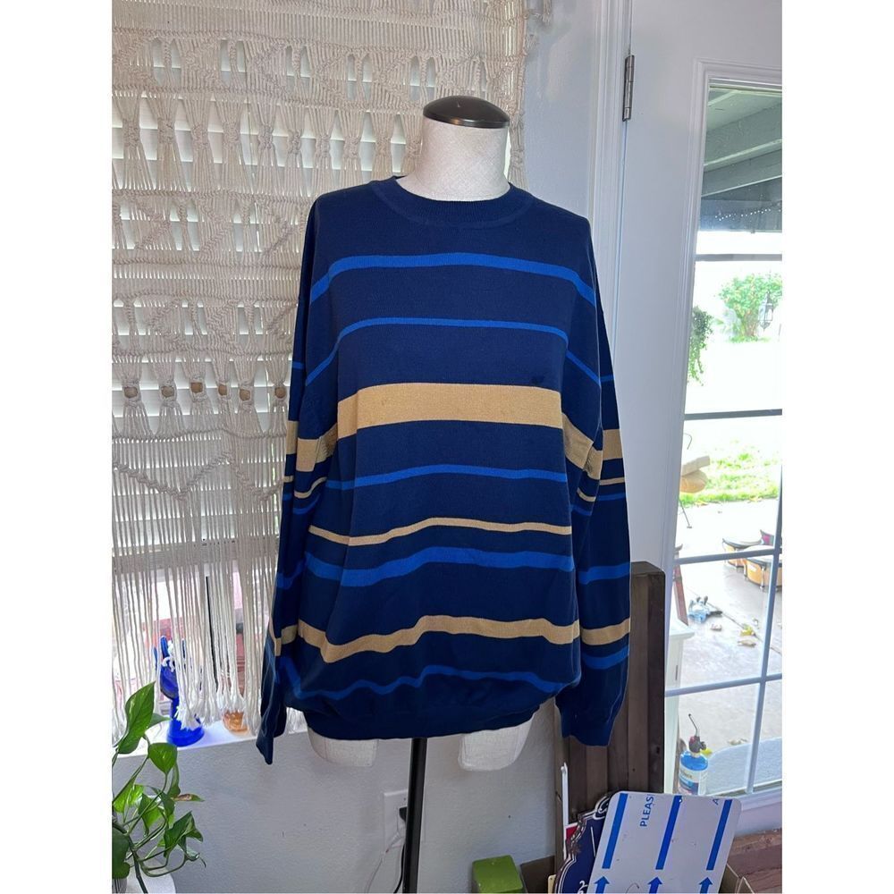 Vintage Austin Reed London striped crew neck xl